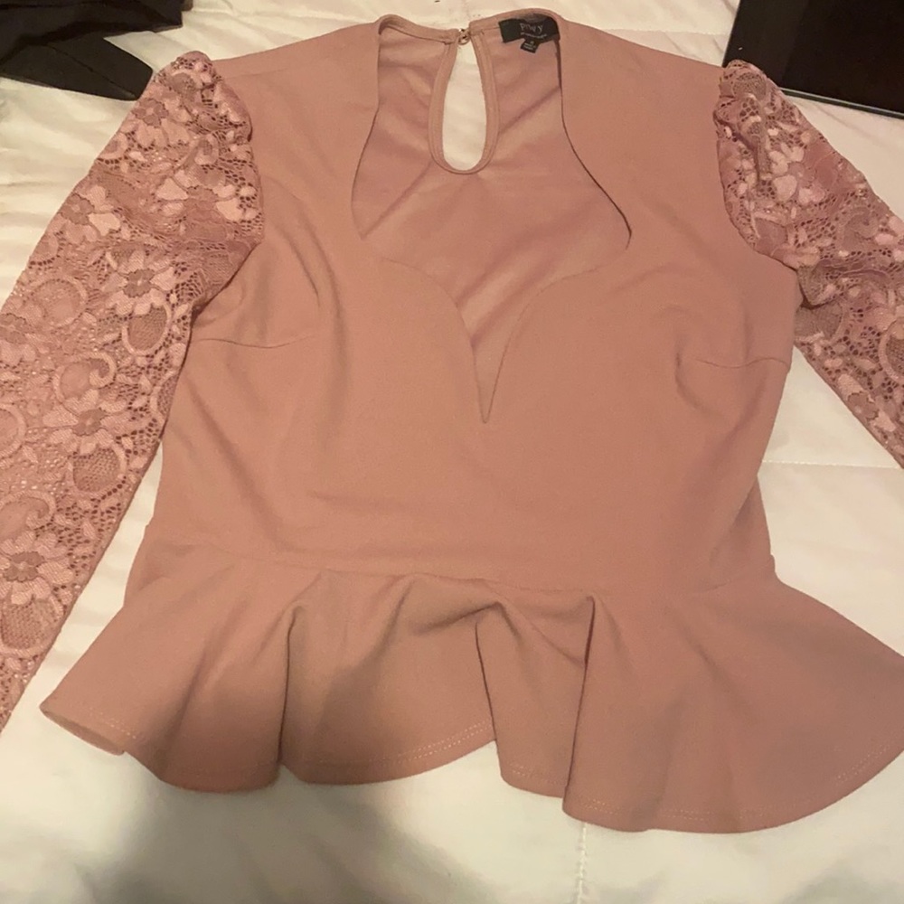 PRIVY PINK BLOUSE